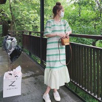 【现货2024】跳色小个子学院风森仙连衣裙女D161