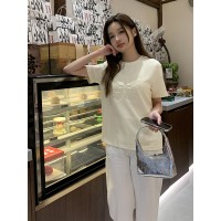 现货已出，2024夏季前片蝴蝶印花