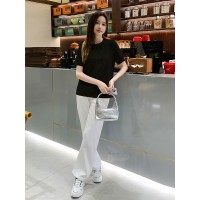 现货已出，2024夏季前片蝴蝶印花