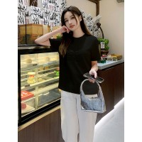 现货已出，2024夏季前片蝴蝶印花