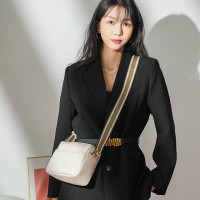 新款纯色PU斜挎包小包现货女士单肩小方包