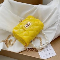 2024新款果冻包ladieshandbags2024包包珍珠手提果冻包