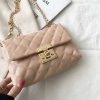 方扣绣花包womenbags2024女包时尚单肩包