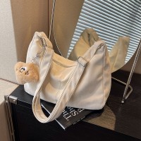艾米兔女包2024新款大容量可爱挂件休闲通勤时尚百搭单肩斜挎包