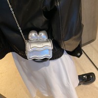春季新款韩版迷你儿童女童单肩包蝴蝶结链条斜挎小包亲子包女包