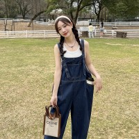 现货春夏季牛仔背带裤宽松休闲连体裤女062档口2327款