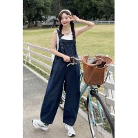 现货春夏季牛仔背带裤宽松休闲连体裤女062档口2327款