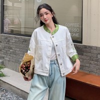 现货跑量牛仔新中式风减龄网红B款宫廷/古典2024年春季
