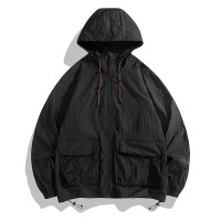 Q冰丝防晒衣防紫外线钓鱼服遮阳防晒衣帽遮脸一体超薄款骑车