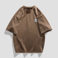 TZ007学生潮流短袖t恤运动套装男青少年夏装衣服帅气男装