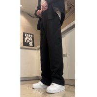 春夏抖音主推棉麻拖地阔腿裤休闲裤风不断货