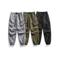 新款三防裤户外机能风多功能口袋设计设计感拼接内穿裤腰带
