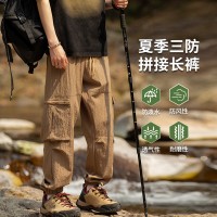 新款三防裤户外机能风多功能口袋设计设计感拼接