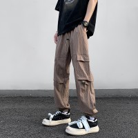 新款三防裤户外机能风多功能口袋设计设计感拼接（跨境标准）