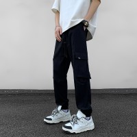 新款三防裤户外机能风多功能口袋设计设计感拼接（跨境标准）