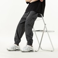 新款三防裤户外机能风多功能口袋设计设计感拼接运用户外反光条