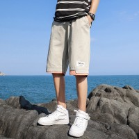 Q短裤男士夏季冰丝薄款工装休闲中裤男生潮牌运动速干五分裤