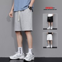 纯色短裤男夏季潮流宽松篮球裤百搭五分裤休闲裤运动裤韩版沙滩裤