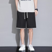 新款大码工装短裤男夏季男潮流休闲美式中裤男生速干宽松五分裤子