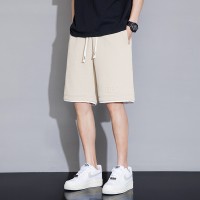 新款大码工装短裤男夏季男潮流休闲美式中裤男生速干宽松五分裤子
