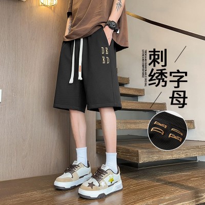 <!--美式机能工装短裤男夏季薄款休闲五分裤运动潮牌中裤-->