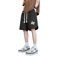 裤子男款夏季短裤男士2024新款潮牌薄款宽松五分裤百搭运动休闲裤