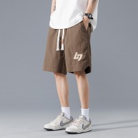 裤子男款夏季短裤男士2024新款潮牌薄款宽松五分裤百搭运动休闲裤
