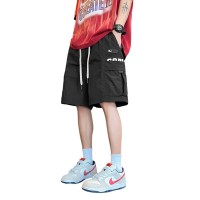 2024新款工装短裤男夏季男士运动休闲美式中裤男生速干宽松五分裤