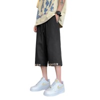 新款速干工装短裤男2024夏季新款男士七分休闲裤子胖子宽松大码潮