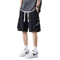 2024新款大码工装短裤男夏季男士运动休闲美式中裤男生速干宽松五