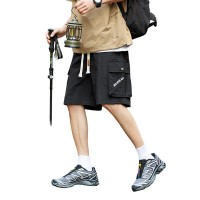 2024新款大码工装短裤男夏季男士运动休闲美式中裤男生速干宽松五