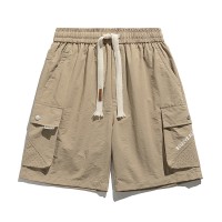 2024新款大码工装短裤男夏季男士运动休闲美式中裤男生速干宽松五