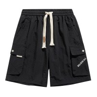 2024新款大码工装短裤男夏季男士运动休闲美式中裤男生速干宽松五