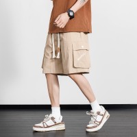 2024新款大码工装短裤男夏季男士运动休闲美式中裤男生速干宽松五