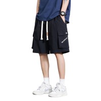 2024新款大码工装短裤男夏季男士运动休闲美式中裤男生速干宽松五