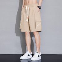 2024新款大码工装短裤男夏季男士运动休闲美式中裤男生速干宽松五