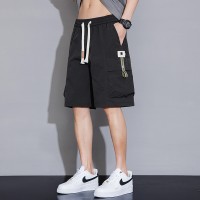 2024新款潮流休闲短裤男生夏季薄款五分马裤男生宽松男款运动工装
