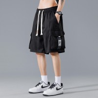 2024潮牌新款工装短裤男夏季薄款运动外穿休闲男士五分中裤子