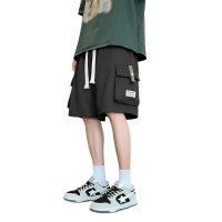 新款大码休闲短裤男生夏季薄款五分马裤男生宽松男款运动工装裤子