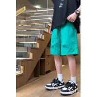 Q2024夏季短裤男士冰丝宽松潮流百搭运动休闲旅游简约户外短
