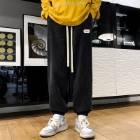 秋款青少年宽松运动长裤男春秋痞帅休闲裤长裤