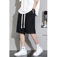 Q夏季新款七分裤五分裤男士宽松韩版潮流百搭休闲运动短裤