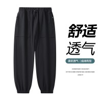 2024款工装长裤短裤户外运动登山裤潮流宽松版复古高街休闲裤子男