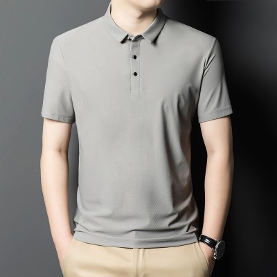<!--T235冰丝POLO衫-->