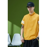 Q夏季薄款短袖T恤男商务休闲polo衫男新款韩版百搭衬衣