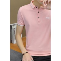 Q男士短袖T恤夏季韩版上衣新款POLO衫有领翻领修身青少年衣服