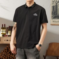 Q轻熟气质休闲polo衫男士夏季短袖t恤男装有领体恤上衣