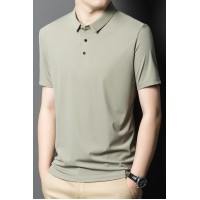 T236冰丝POLO衫男