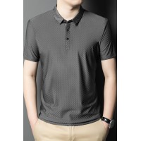 T239冰丝POLO衫男