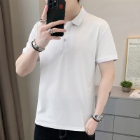 Q团队Polo衫工作服定制纯色男女款T恤夏季休闲短袖修身POLO衫